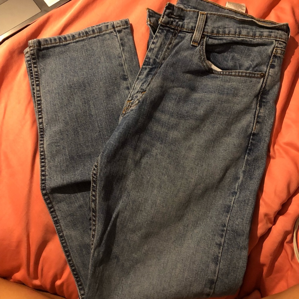 Levi blue jeans